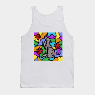 Howling wolf Tank Top